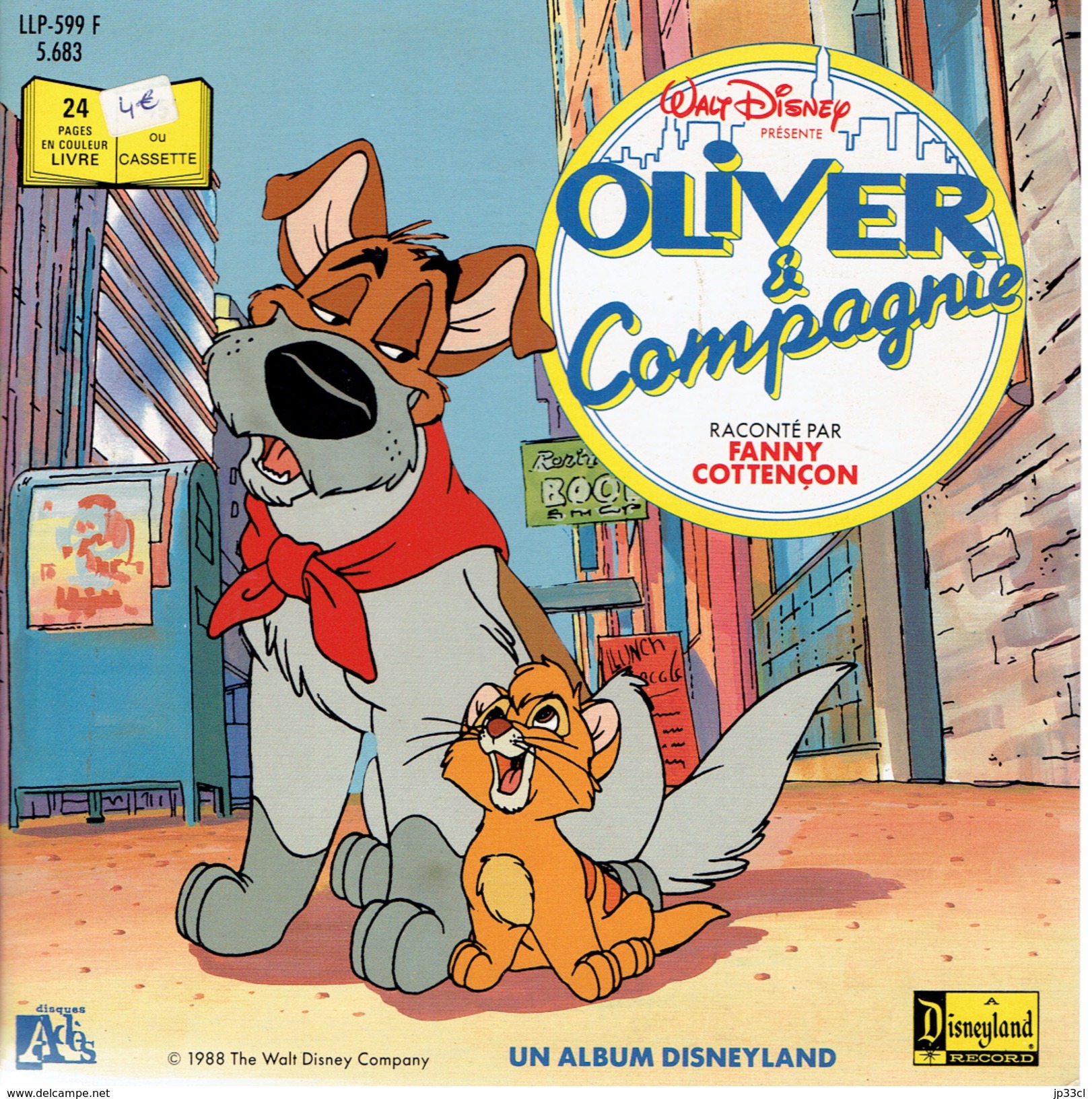 Oliver Et Compagnie Raconté Par Fanny Cottençon - Children