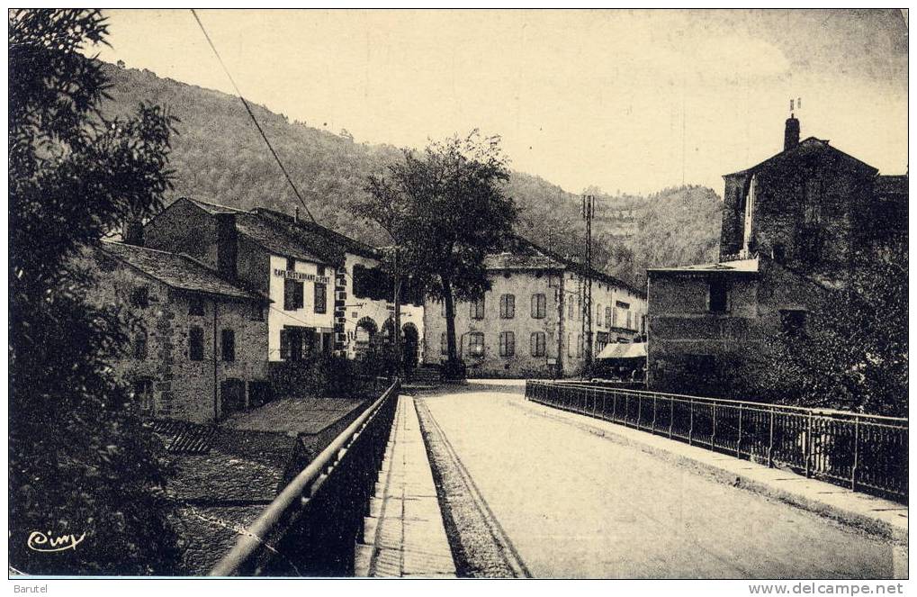 VABRE - Le Pont Sur Le Gizou Et La Route D´Albi - Vabre