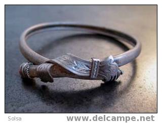 Bracelet Italien Ancien En Argent / Vintage Italian Silver Bracelet - Bracelets