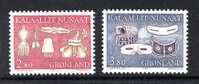 Groenland 1987 Yvertnr. 162-63 *** MNH Cote 4,25 Euro - Neufs