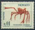 #390 - MONACO/Crabe Yvert 537A ** - Schalentiere