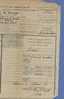 Spoorweg-dokument CHEMIN DE FER DU NORD Met Stempel NORD-BELGE / GIVET 2 Op 14/2/1930 -> Haren - Nord Belge