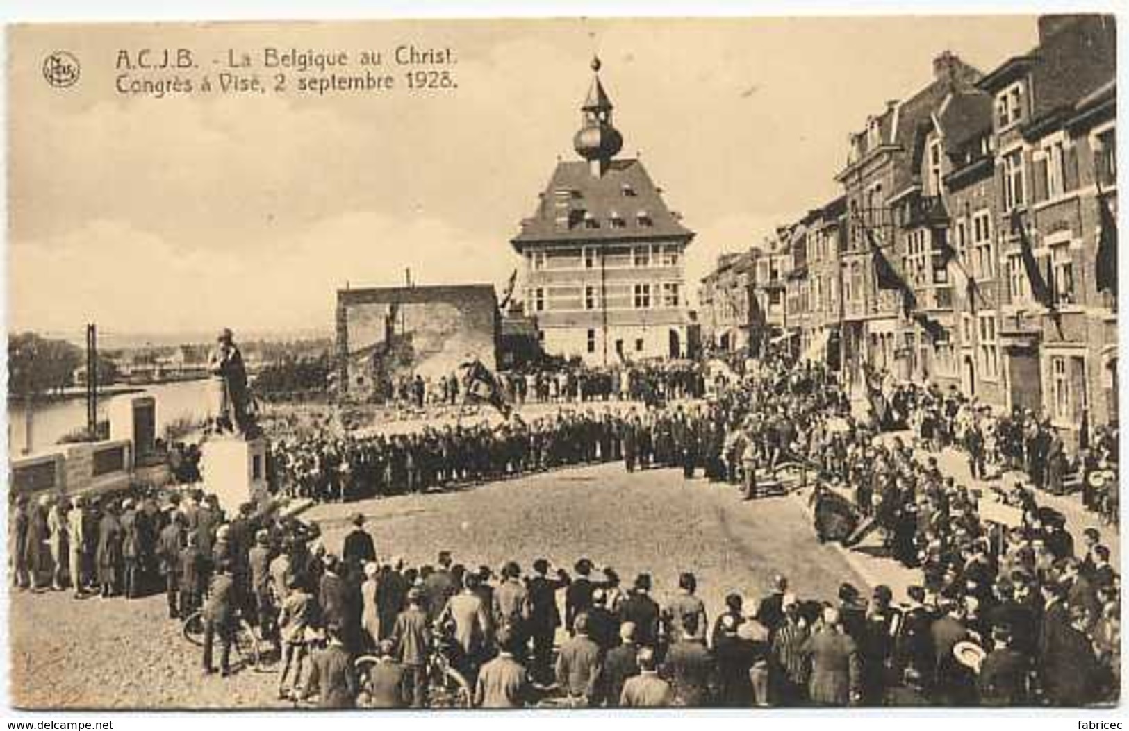 Visé - A.C.J.B. - La Belgique Au Christ - Congrès à Visé, 2 Septembre 1928 - Wezet