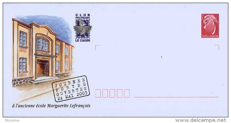 Entier / Stationery / PSE - PAP Nle Caledonie : Enveloppe Cagou Rouge, Journée Du Club Le Cagou - Prêt-à-poster