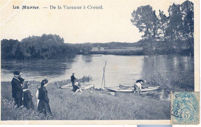 CRETEIL - La Marne - De La Varenne à Créteil - Creteil