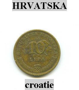 Piece De Croatie  10 Lipa 1995 - Croatia