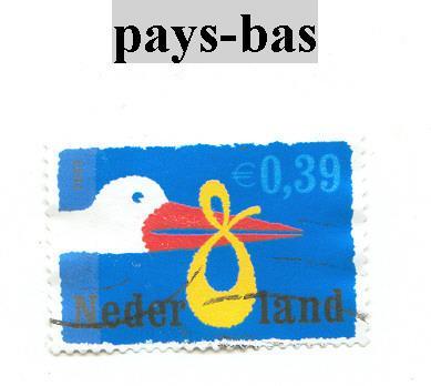 TIMBRE DU PAYS6BAS - Other & Unclassified