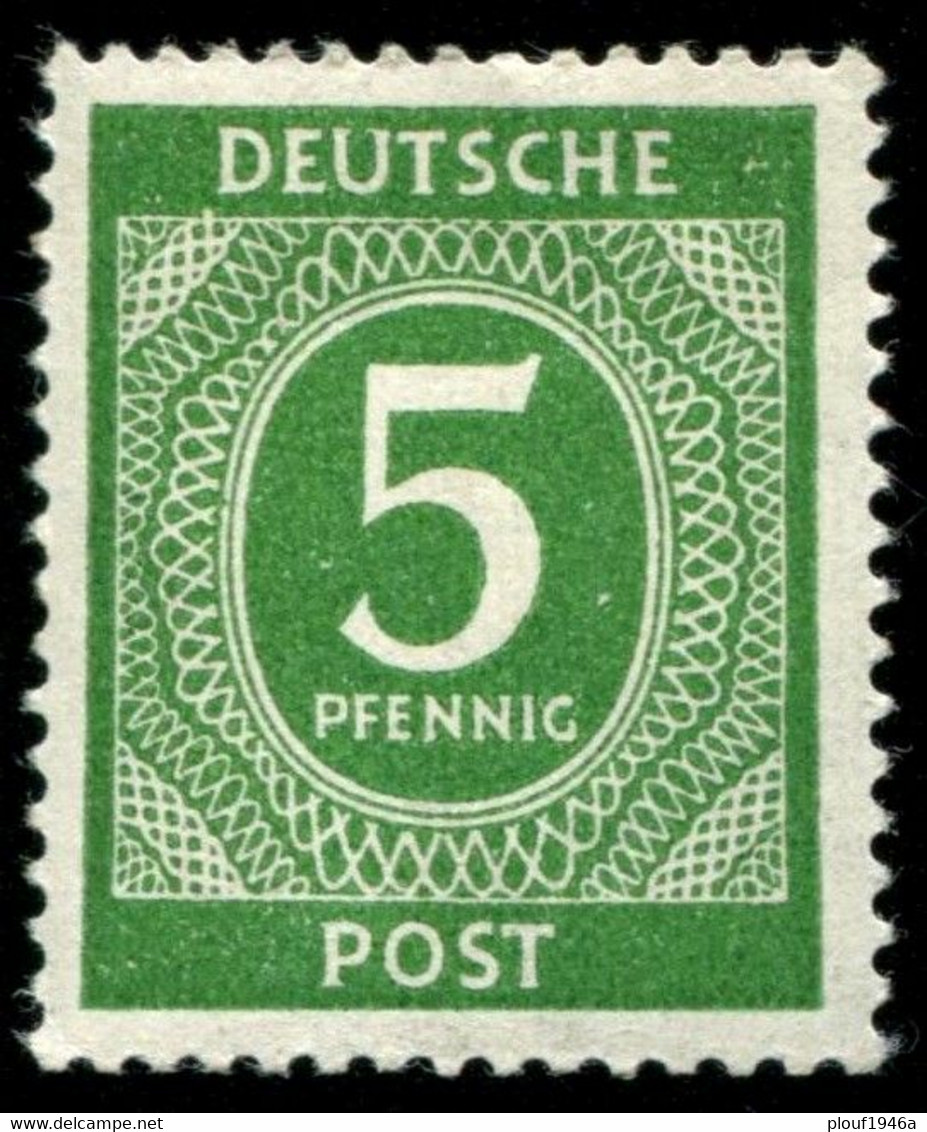 Pays :  23,9 (Allemagne : Occ.inter. Zones AAS) Yvert Et Tellier N° :    5 (**) - Mint