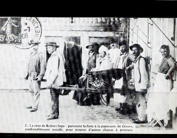 560 - France - Porteurs De Chaise(Reproduction) - Street Merchants