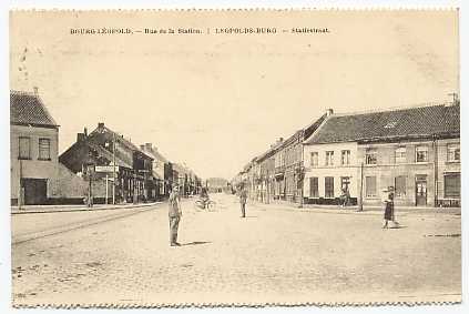 Beverloo - Bourg-Léopold - Rue De La Station ( Leopoldsburg - Statiestraat ) - Leopoldsburg (Camp De Beverloo)