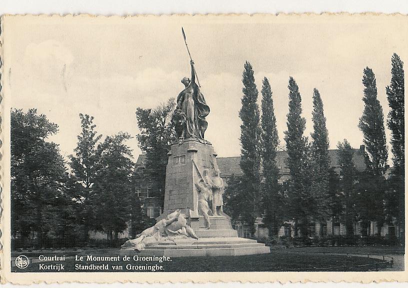 Kortrijk Standbeeld Van Groeninghe (a1270) - Kortrijk