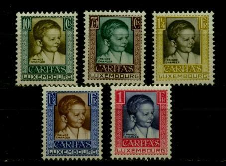 LUXEMBOURG Nº 226 A 230 ** - Unused Stamps