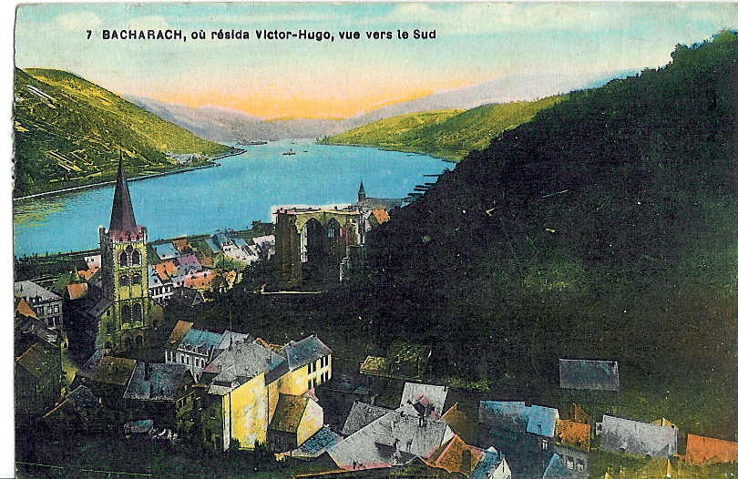 Bacharach (D) Ou Résida Victor Hugo, Vue Vers Le Sud - Rhein-Hunsrueck-Kreis