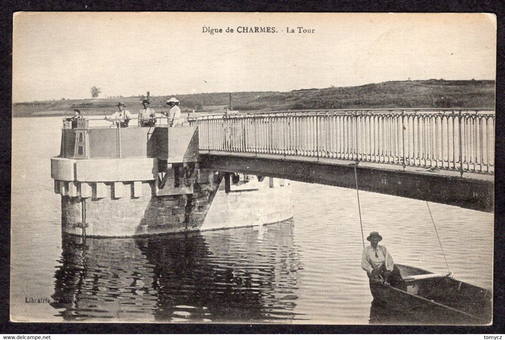 Postcard Digue De Charmes - La Tour ... 191?-2?, Not Used - Charmes