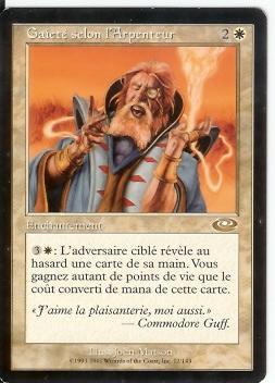 Gaiete Selon L´Arpenteur      Planeshift - White Cards