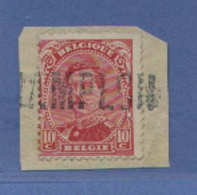 138 Met Naamstempel CHAMPLON   (noodstempel) - 1915-1920 Albert I.