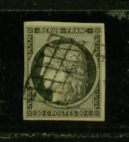 FRANCE Nº 3  Obl. - 1849-1850 Cérès