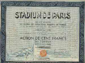 DECO : STADIUM DE PARIS - Sport