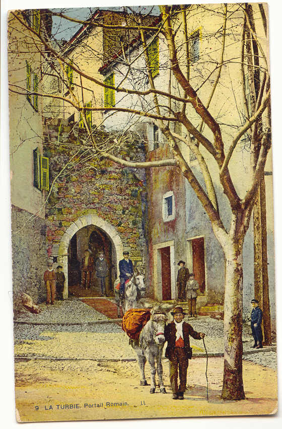 F671 - LA TURBIE - Portail Romain  *ânes* - La Turbie