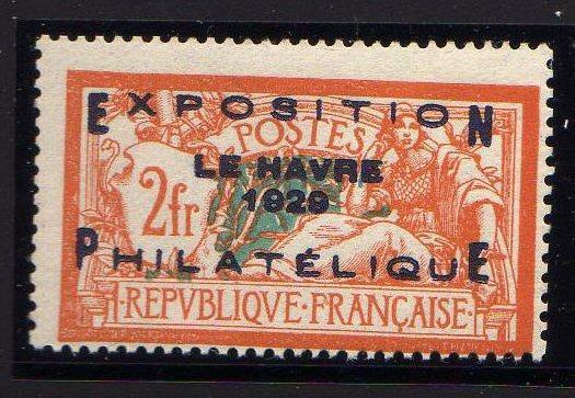 LIQUIDE  FRANCE :  Y&T N°257A EXPOSITION PHILATELIQUE DU HAVRE   NEUF SANS CHARNIERE Xx TTB, NMH, SIN CHARNELA - 1900-27 Merson