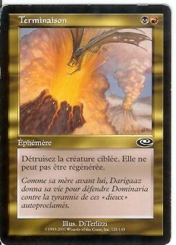 Terminaison       Planeshift - Cartas De Oro