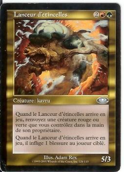 Lanceur D´etincelles                 Planeshift - Gold