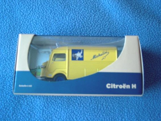 Camionette Citroën H Michelin (1950-1960) - Neuve - Modèle En Métal - échelle 1/43 - Portes Latérale Ey Arrière Ouvrante - Trucks, Buses & Construction