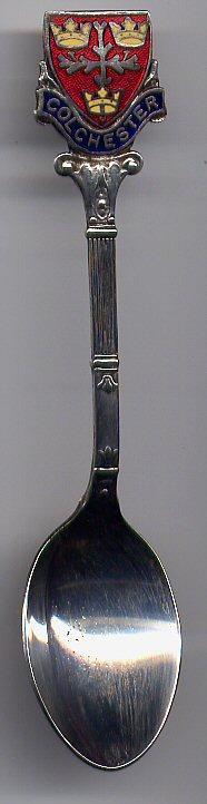 Petite Cuiller, Argent, Poinçon, Colchester - Spoons