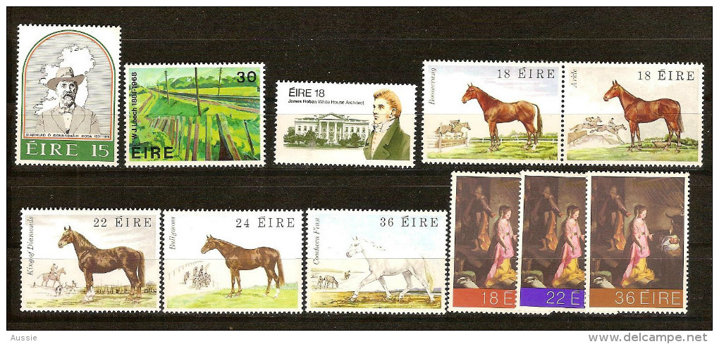 Ierland Irlande 1981 Yvertnr. Entre 450 Et 460 *** MNH Cote 14,90 Euro - Neufs