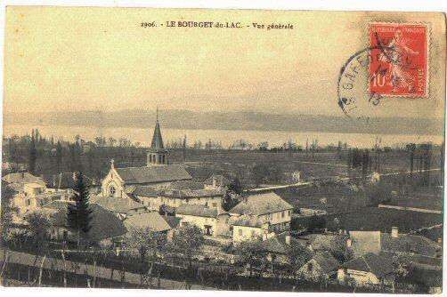73 - Le Bourget-du-Lac - Vue Générale - 1913 - N° 2906 - Le Bourget Du Lac