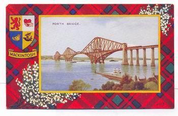 EDINBURGH, SCOTLAND - FORTH BRIDGE - ´´ART COLOUR´´ VALENTINE SERIES - Midlothian/ Edinburgh