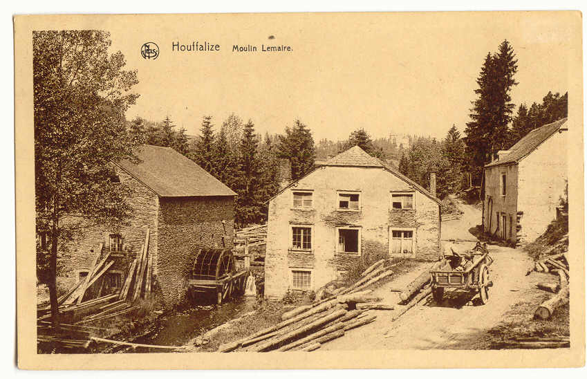 3063 - HOUFFALIZE - Moulin Lemaire   *attelage* - Houffalize