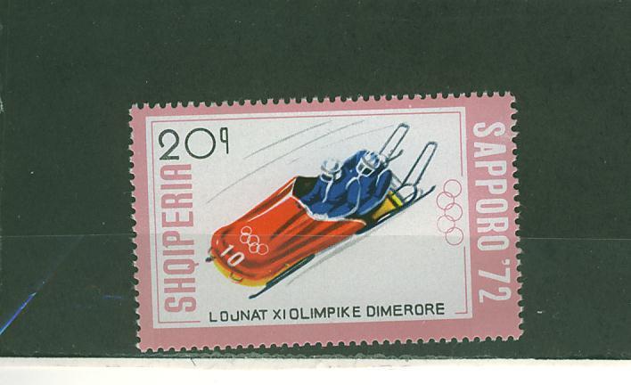 372N0040 Bobsleigh Albanie 1972 Neuf ** Jeux Olympiques De Sapporo - Winter (Varia)