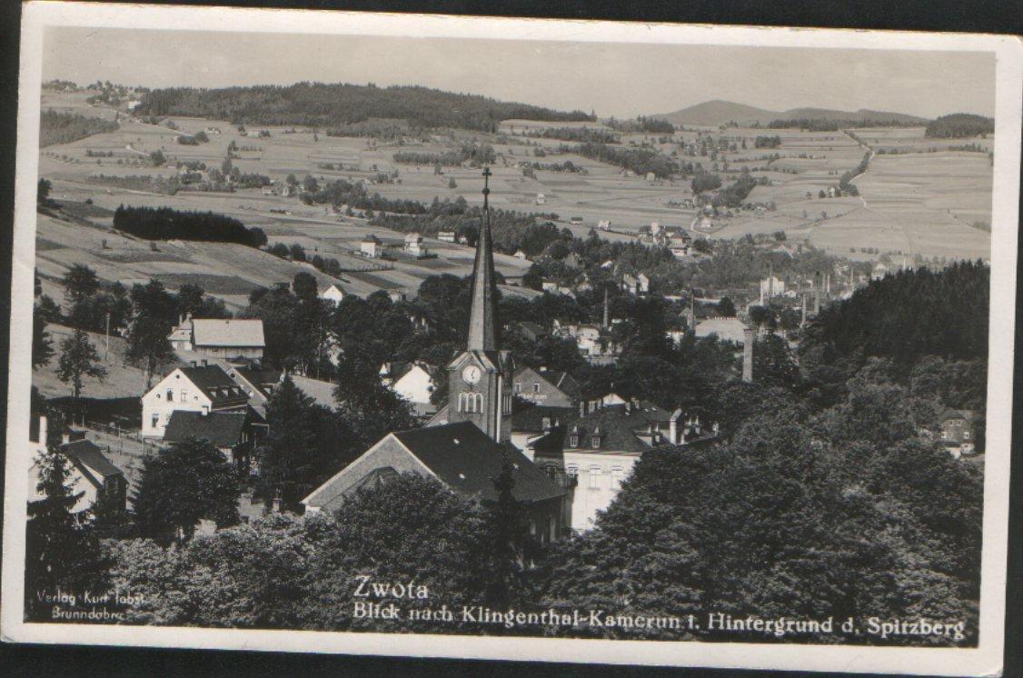 AK ZWOTA Blick Nach Klingenthal 1943 D*103 - Klingenthal