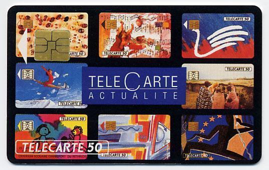 TELECARTE ACTUALITE 50 SO3 04.92 BON ETAT - 1992