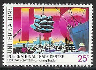 UNO New York 1990 MNH Stamp(s) Trade Centre 597 #3952 - Otros & Sin Clasificación