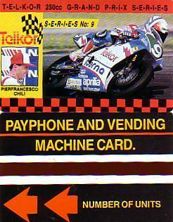 AFRIQUE DU SUD TEST CARD TELKOR GD PRIX MOTO 250CC MAGNETIQUE NEUVE RARE - Motorräder