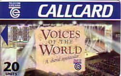 IRLANDE 20U CHORAL SPECTACULAIRE VOIX DU MONDE VOICES OF THE WORLD SUPERBE - Music