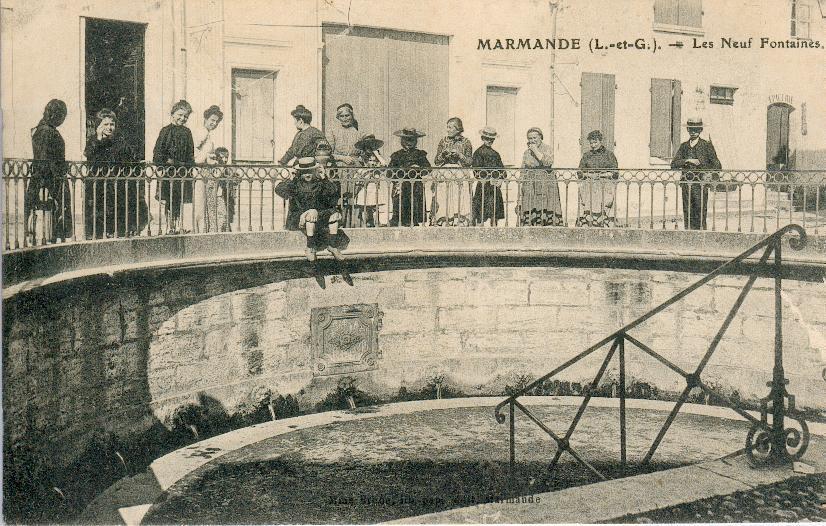 47 - MARMANDE. Les Neuf Fontaines. - Marmande