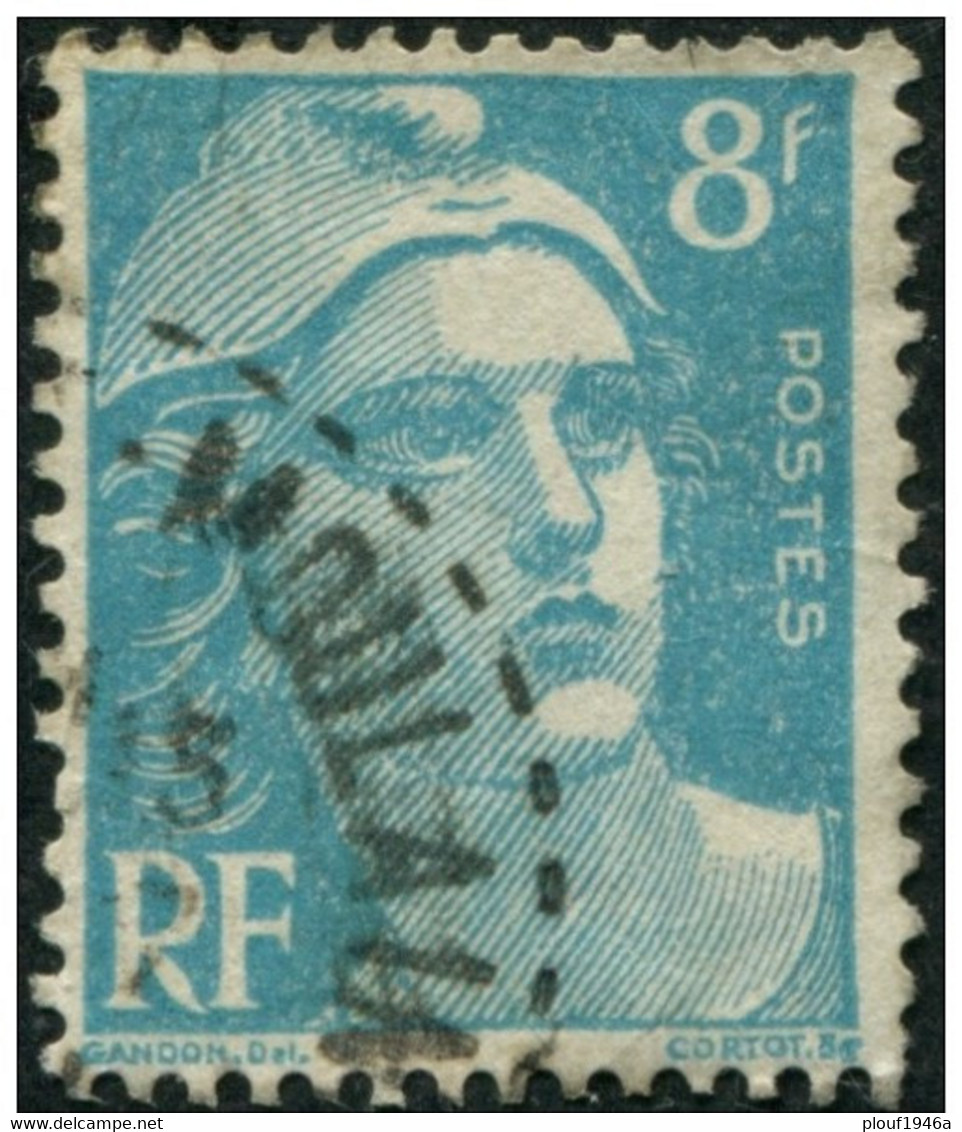 Pays : 189,06 (France : 4e République)  Yvert Et Tellier N° :  810 (o) - 1945-54 Maríanne De Gandon