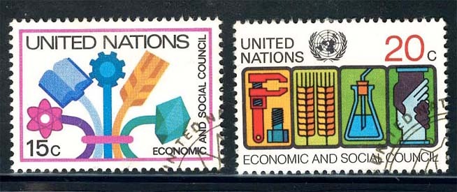 Nations-Unies / (NY) / United Nations (Yvert 332-33) (o) - Autres & Non Classés