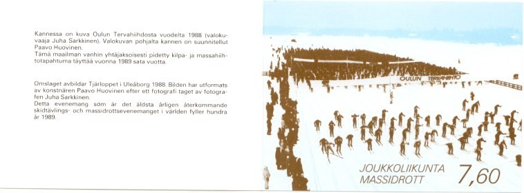 FINLAND BOOKLET KANOE SKI CYCLING BICYCLE FIETS VELO - Other (Earth)