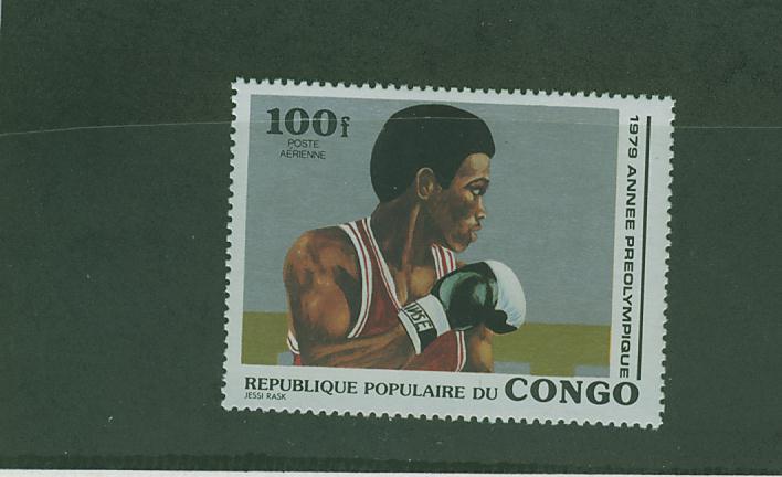 180N0125 Boxe Congo 1980 Neuf ** Jeux Olympiques De Moscou - Boxen