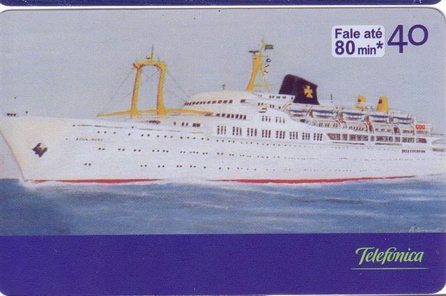 Ship – Boat – Passager Bateau – Ships – Boats – Passenger Ship – Liner – Cruiser - Brasil - ANNA NERY - Boten