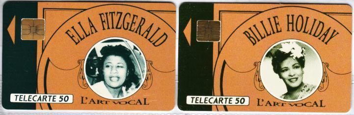 (2) France Telecom - Ella Fitzgerald And Billie Holiday - Musik