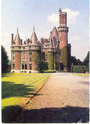 Antoing Chateau Des Princes De Ligne-La Trémoille Donjon Et Tour Du XVe - Antoing