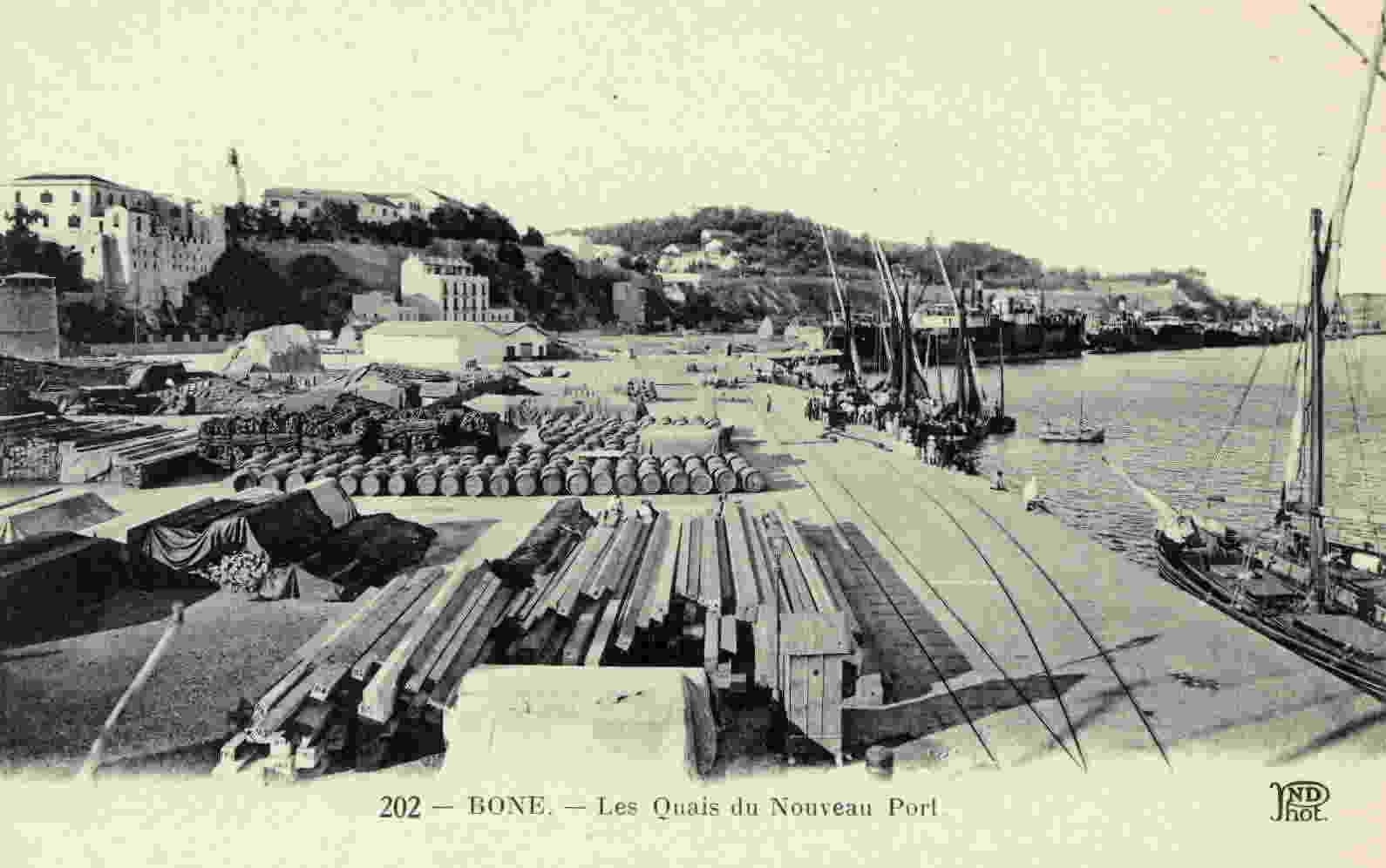 BÔNE - Les Quais Du Nouveau Port - Annaba (Bône)