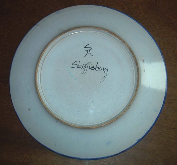 Steffisburg - Assiette - Bord - Plate - AS 798 - Other & Unclassified