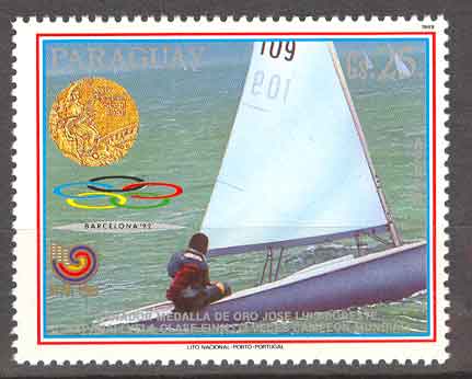 Paraguay. Jeux Olympiques Séoul 1988. Voile. - Sailing