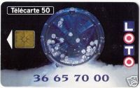 Télécarte Lotto France Telecom - 50 Unités - 10/1993 - état Impeccable - Ref 9876 - Opérateurs Télécom